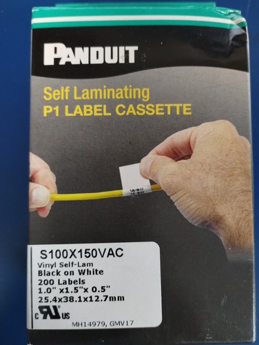 Panduit s100x150vac cassetta - panduit,