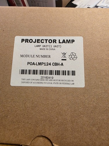 Lampada proiettore poa lmp124 - lampada,
