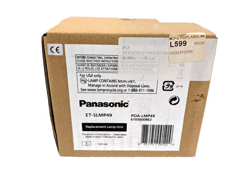 Panasonic sanyo slmp49 - panasonic/sanyo, et-slmp49