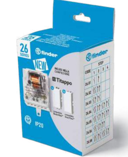 Relè 230v 10a finder - 230v, ac